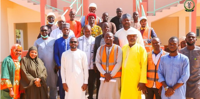 Réception provisoire d’un Bloc R+1 de deux de salles de 250 places équipées  à la Faculté des Sciences de la Santé (FSS) de l’UDDM.