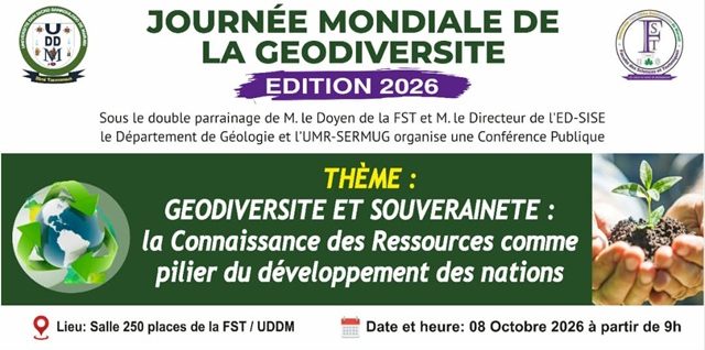 LA JOURNEE MONDIALE DE LA GEODIVERSITE